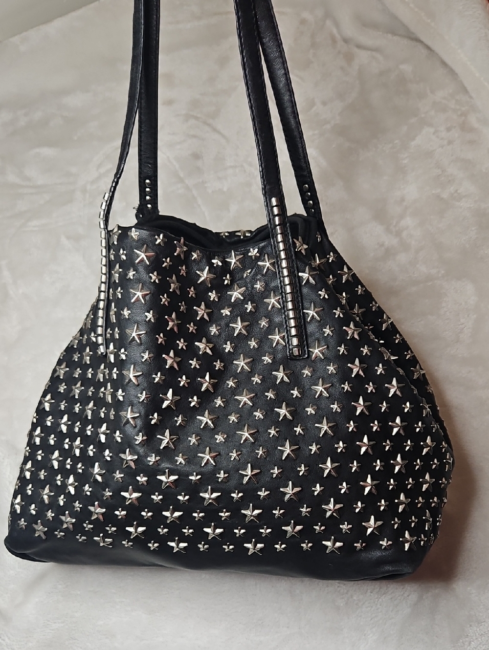 Jimmy Choo Sasha Star-Studded Tote